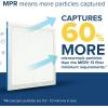 imageFiltrete 16x25x1 AC Furnace Air Filter MERV 13 MPR 1900 Premium Allergen BacteriaampampVirus Filter 3Month Pleated 1Inch Electrostatic Air Cleaning Filter 2Pack Actual Size 15719x2472x078 in14x25x1
