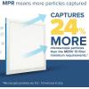 imageFiltrete 16x25x1 AC Furnace Air Filter MERV 13 MPR 1900 Premium Allergen BacteriaampampVirus Filter 3Month Pleated 1Inch Electrostatic Air Cleaning Filter 2Pack Actual Size 15719x2472x078 in14x24x1