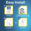 imageFiltrete 20x25x4 AC Furnace Air Filter MPR 1000 MERV 11 Fits Honeywell ampamp AprilAire SpaceGard Allergen Defense Electrostatic Air Cleaning Filter 2Pack actual size 1988 x 2463 x 43120x25x6