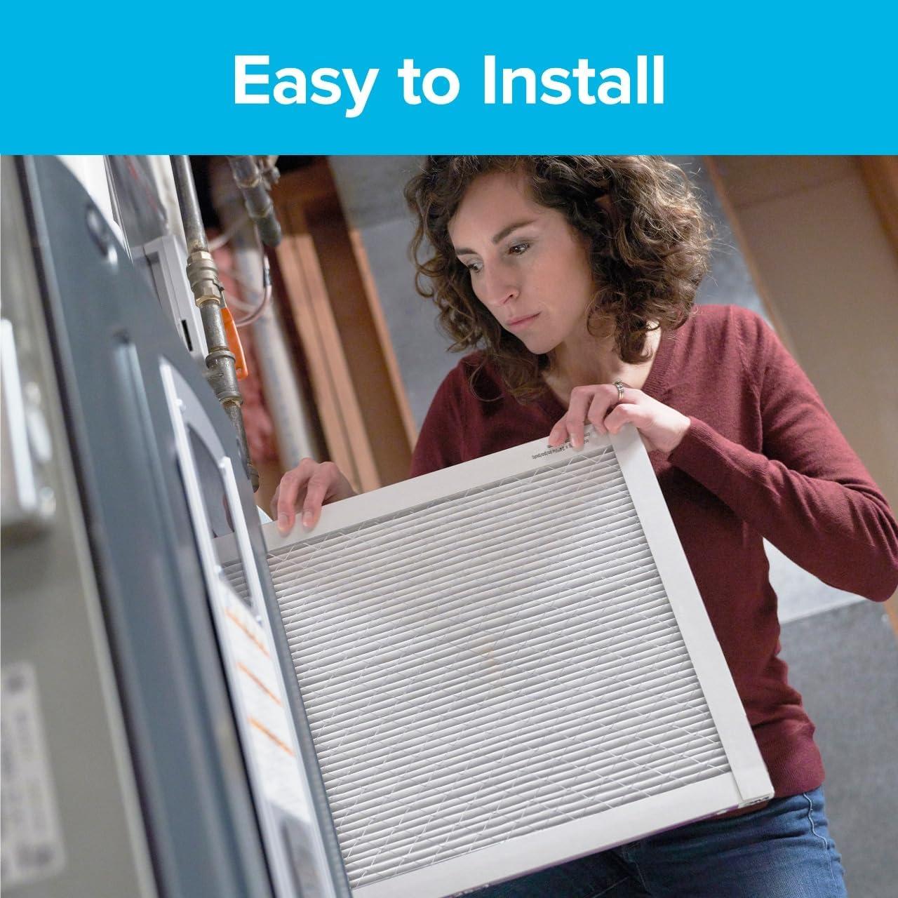 imageFiltrete 14x20x1 Air Filter MPR 2800 MERV 14 Healthy Living Ultrafine Particle Reduction 3Month Pleated 1Inch Air Filters 2 Filters16x20x1