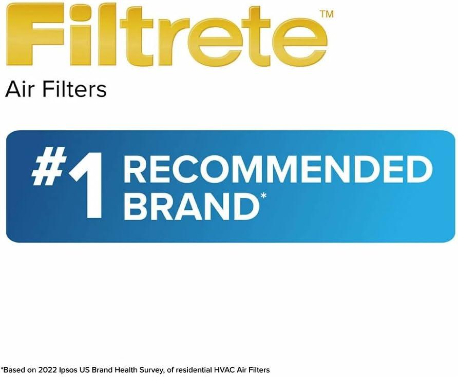 imageFiltrete 20x25x1 AC Furnace SMART Air Filter MERV 12 MPR 1500 Track Filter Life With Bluetooth Enabled Sensor CERTIFIED asthma ampamp allergy friendly 2Pack Actual Size 19719x24688x078 in14x14x1
