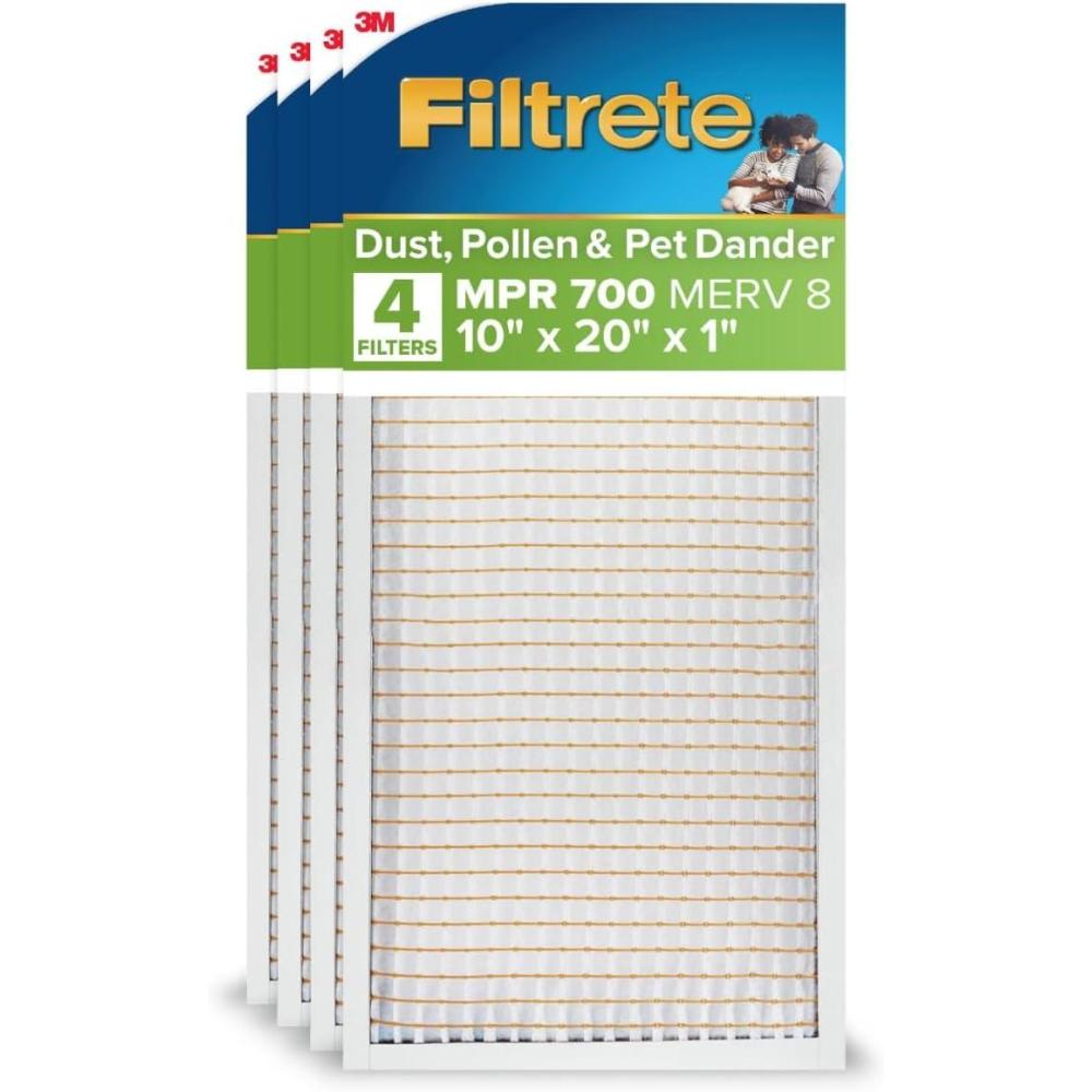 imageFiltrete Electrostatic Air Filter 700 MPR 16 in x 25 in x 1 in 406 cm x 635 cm x 25 cm10x20x1