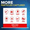 imageFiltrete 16x20x1 AC Furnace Air Filter MERV 11 MPR 1000 Micro Allergen Defense 3Month Pleated 1Inch Electrostatic Air Cleaning Filter 6 Pack Actual Size 1569 x 1969 x 081 in12x20x1