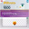 imageFiltrete 20x25x1 AC Furnace SMART Air Filter MERV 12 MPR 1500 Track Filter Life With Bluetooth Enabled Sensor CERTIFIED asthma ampamp allergy friendly 2Pack Actual Size 19719x24688x078 in14x14x1