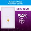 imageFiltrete 20x25x1 AC Furnace SMART Air Filter MERV 12 MPR 1500 Track Filter Life With Bluetooth Enabled Sensor CERTIFIED asthma ampamp allergy friendly 2Pack Actual Size 19719x24688x078 in14x14x1