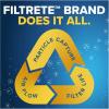 imageFiltrete 20x30x1 AC Furnace Air Filter MERV 12 MPR 1500 CERTIFIED asthma ampamp allergy friendly 3 Month Pleated 1Inch Electrostatic Air Cleaning Filter 2Pack Actual Size 1981x2981x078 in16x20x1