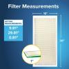 imageFiltrete Electrostatic Air Filter 700 MPR 16 in x 25 in x 1 in 406 cm x 635 cm x 25 cm10x30x1