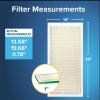 imageFiltrete Electrostatic Air Filter 700 MPR 16 in x 25 in x 1 in 406 cm x 635 cm x 25 cm14x20x1