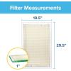 imageFiltrete Electrostatic Air Filter 700 MPR 16 in x 25 in x 1 in 406 cm x 635 cm x 25 cm195x295x1