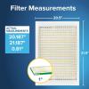 imageFiltrete Electrostatic Air Filter 700 MPR 16 in x 25 in x 1 in 406 cm x 635 cm x 25 cm205x215x1