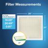imageFiltrete Electrostatic Air Filter 700 MPR 16 in x 25 in x 1 in 406 cm x 635 cm x 25 cm20x21x1
