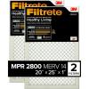 imageFiltrete 14x20x1 Air Filter MPR 2800 MERV 14 Healthy Living Ultrafine Particle Reduction 3Month Pleated 1Inch Air Filters 2 Filters20 x 25 x 1
