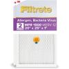 imageFiltrete 20x25x1 AC Furnace SMART Air Filter MERV 12 MPR 1500 Track Filter Life With Bluetooth Enabled Sensor CERTIFIED asthma ampamp allergy friendly 2Pack Actual Size 19719x24688x078 in204 x 26 x 25