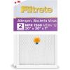 imageFiltrete 20x25x1 AC Furnace SMART Air Filter MERV 12 MPR 1500 Track Filter Life With Bluetooth Enabled Sensor CERTIFIED asthma ampamp allergy friendly 2Pack Actual Size 19719x24688x078 in20x30x1