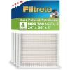 imageFiltrete Electrostatic Air Filter 700 MPR 16 in x 25 in x 1 in 406 cm x 635 cm x 25 cm24x36x1