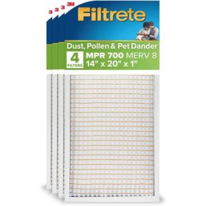 imageFiltrete Electrostatic Air Filter 700 MPR 16 in x 25 in x 1 in 406 cm x 635 cm x 25 cm14x20x1
