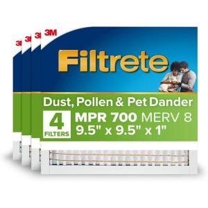 imageFiltrete Electrostatic Air Filter 700 MPR 16 in x 25 in x 1 in 406 cm x 635 cm x 25 cm95x95x1