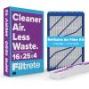 imageFiltrete 16x25x4 Refillable Air Filter replacement MPR 1000 MERV 11 Allergen Defense 2 Pack use with reusable air filter frame of Filtrete Refillable Air Filter Kit 16x25x4 for HVAC Furnace AC16x25x4