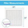 imageFiltrete 20x25x1 AC Furnace Air Filter MERV 12 MPR 1500 CERTIFIED asthma ampamp allergy friendly 3 Month Pleated 1Inch Electrostatic Air Cleaning Filter 6Pack Actual Size 1969x2469x07822x22x1
