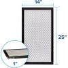 imageFiltrete 14x20x1 AC Furnace Air Filter MERV 14 MPR 2500 High Performance Premium Allergen Ultrafine Particles Bacteria amp Virus Filter CERTIFIED Asthma amp Allergy Friendly 4Pack14x25x1