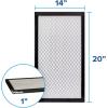 imageFiltrete 14x20x1 AC Furnace Air Filter MERV 14 MPR 2500 High Performance Premium Allergen Ultrafine Particles Bacteria amp Virus Filter CERTIFIED Asthma amp Allergy Friendly 4Pack14x20x1