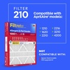 image:imageFiltrete 210 Air Filter AprilAire 210 Replacement Filters MERV 11 MPR 1000 Allergens amp Pet Dander 12Month ACFurnace Filters Cleaner Air Reliable Airflow 1 HVAC Filter