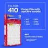 image:imageFiltrete 410 Air Filter AprilAire 410 Replacement Filters MERV 11 MPR 1000 Allergens amp Pet Dander 12Month ACFurnace Filter Cleaner Air Reliable Airflow 2 HVAC Filters