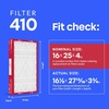 image:imageFiltrete 410 Air Filter AprilAire 410 Replacement Filters MERV 11 MPR 1000 Allergens amp Pet Dander 12Month ACFurnace Filter Cleaner Air Reliable Airflow 2 HVAC Filters