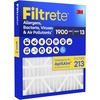 image:imageFiltrete 20x25x4 Air Filter Replaces AprilAire 213 Filters MERV 13 MPR 1900 Allergens Bacteria Viruses amp Air Pollutants 12Month ACFurnace Filters Cleaner Air Reliable Airflow 1 HVAC Filter