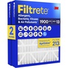 image:imageFiltrete 213 Air Filter AprilAire 213 Replacement Filters MERV 13 MPR 1900 Allergens Bacteria Viruses amp Air Pollutants 12Month ACFurnace Filter Cleaner Air Reliable Airflow 2 HVAC Filters